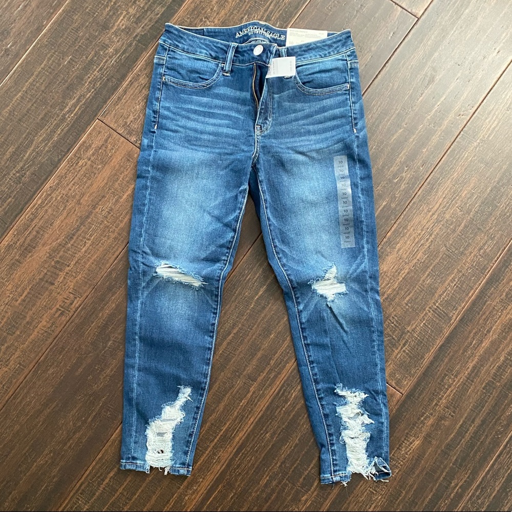 NWT AE Jegging Crop Jeans